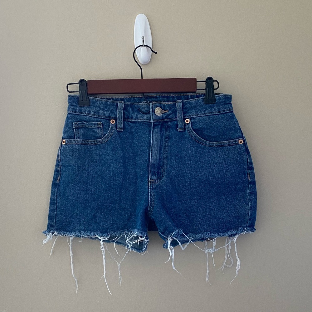 wild fable Dark Blue Denim Cutoff Jean Shorts